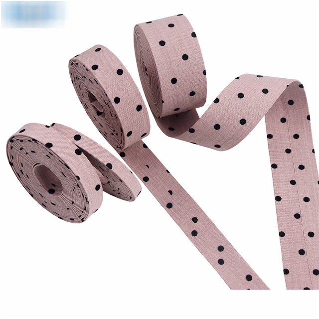 velvet dot heart fabric cut to stripe