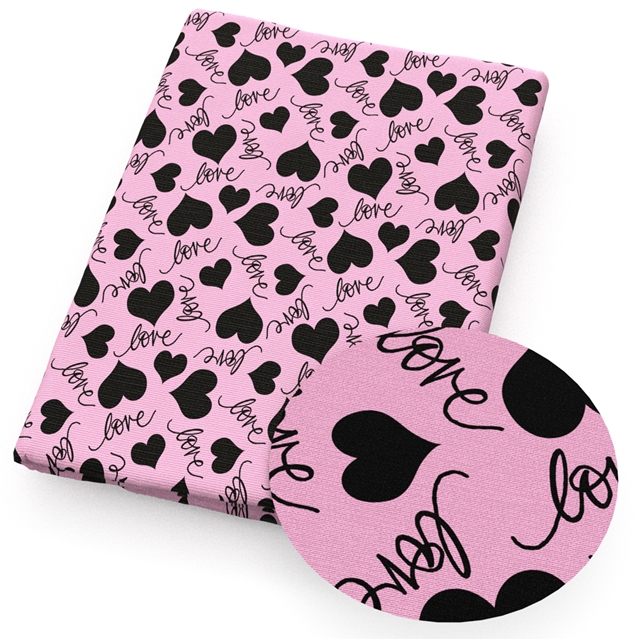 polyester cotton valentine