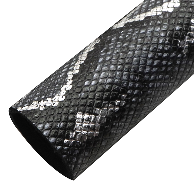 synthetic leather bump texture hot gold and silver snake pattern faux leather