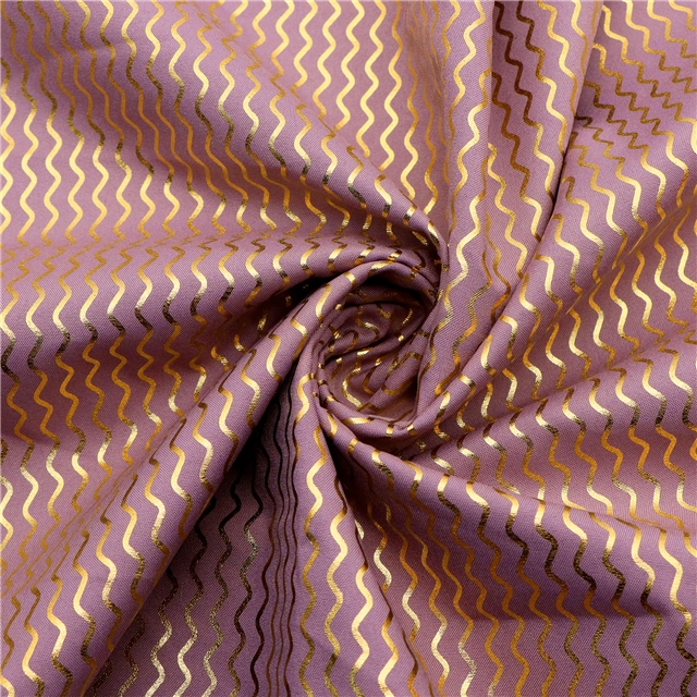 hot stamping wave fabric