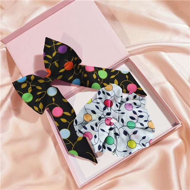 100％ polyester round leaf 100％ polyester fabric