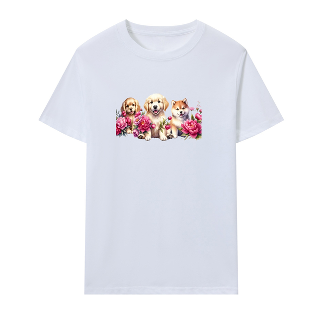 cotton Iron On Transfer Stickers and T-shirts