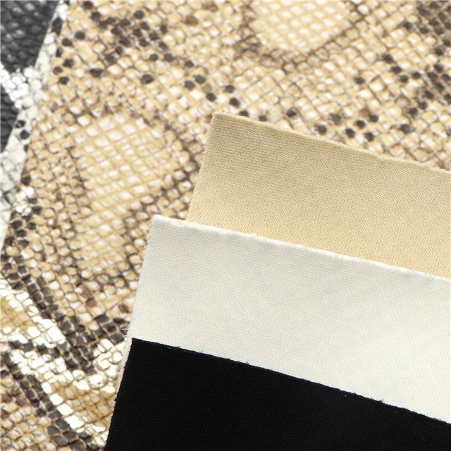 synthetic leather bump texture hot gold and silver snake pattern faux leather