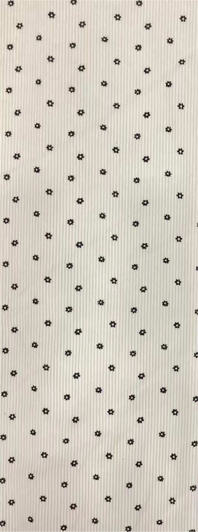 floral printed corduroy fabric