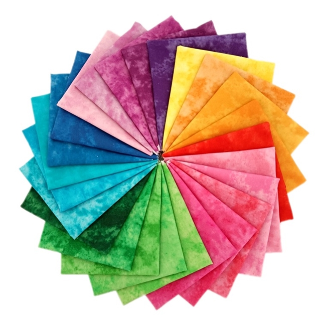 100% cotton 100% cotton blend fabric set (5pcs/set)