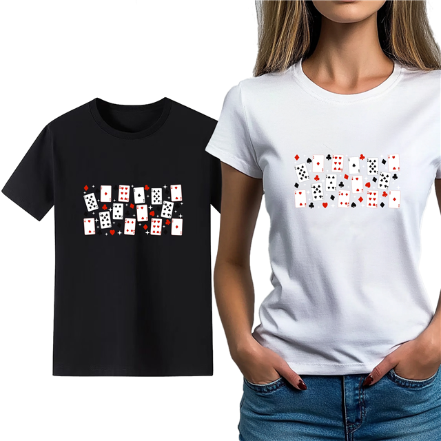 cotton Iron On Transfer Stickers and T-shirts