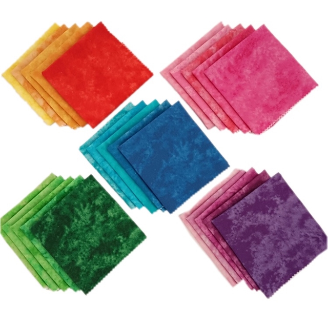 100% cotton 100% cotton blend fabric set (5pcs/set)