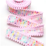 38mm small fragrance pompom lace tape