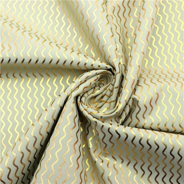 hot stamping wave fabric