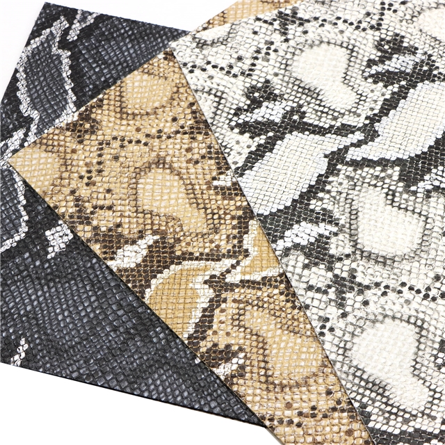 synthetic leather bump texture hot gold and silver snake pattern faux leather