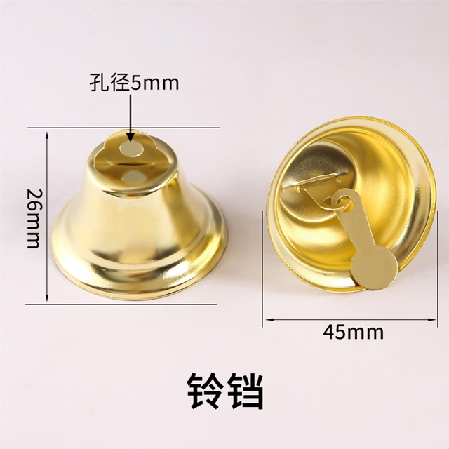 iron Vintage Horn Bell Christmas Bell Accessories