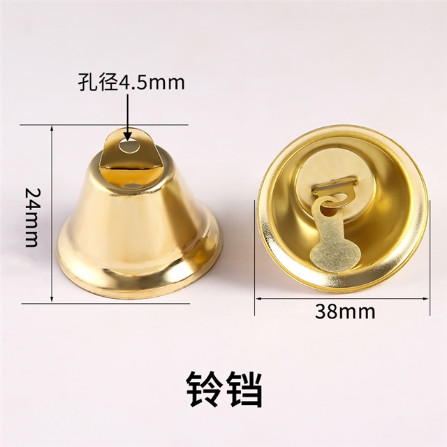 iron Vintage Horn Bell Christmas Bell Accessories