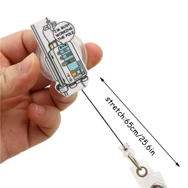 acrylic+plastic acrylic easy pull retractable buckle