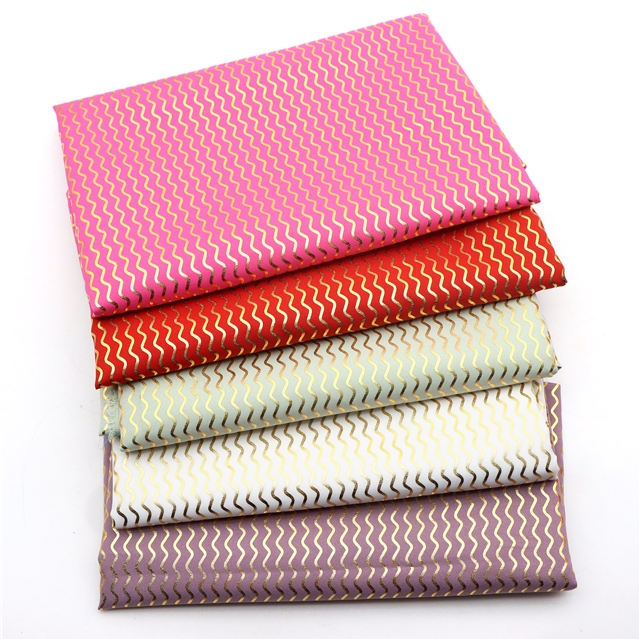 hot stamping wave fabric