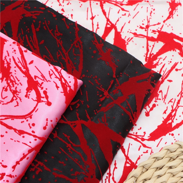 velvet blood satin fabric