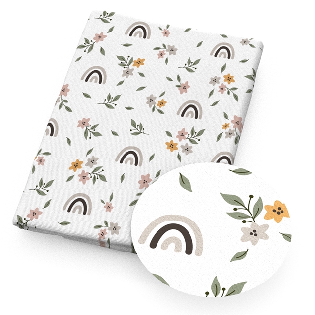polyester cotton geometric bee series polyester cotton fabric set (10 pcs/set) polyester cotton fabric,20*20cm(7.9*7.9