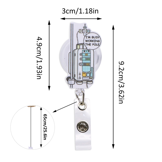 acrylic+plastic acrylic easy pull retractable buckle