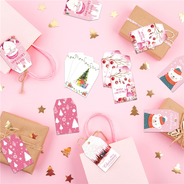Christmas decoration card hanging pendant