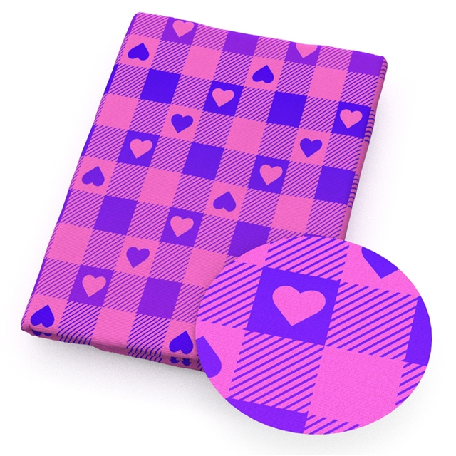 polyester cotton valentine