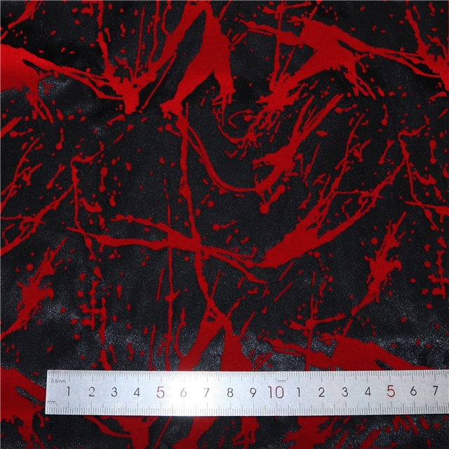 velvet blood satin fabric