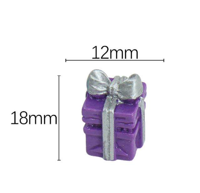 resin christmas gift micro landscape decoration