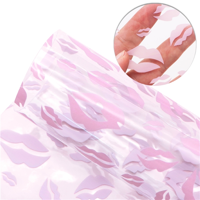 transparency synthetic leather 20*33cm(7.9*13