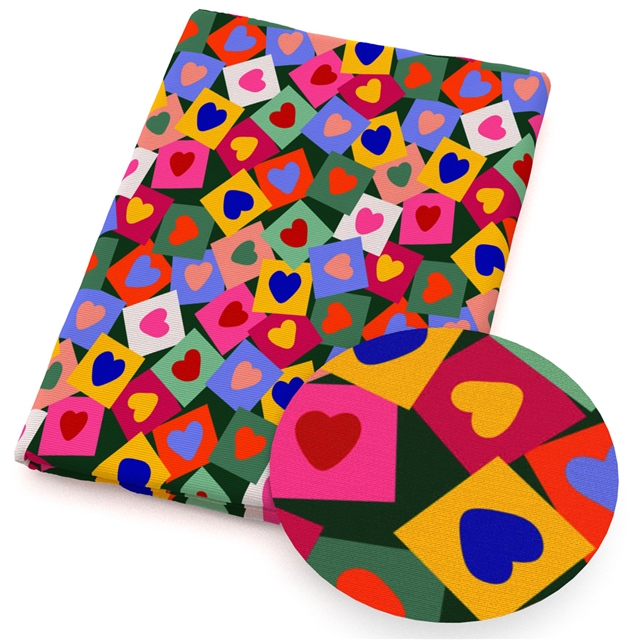 polyester cotton valentine