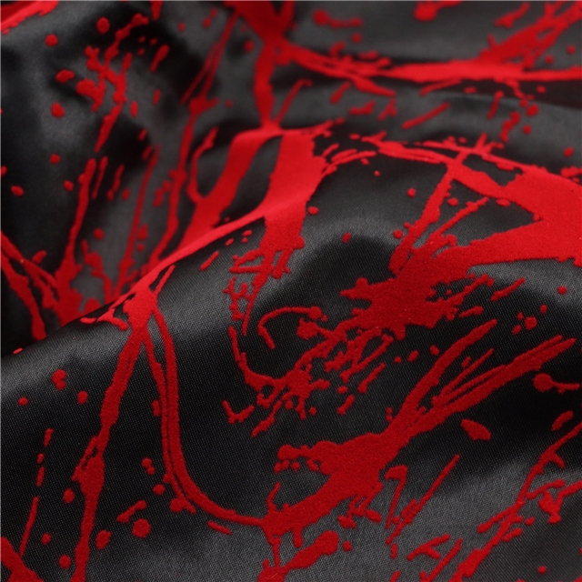 velvet blood satin fabric
