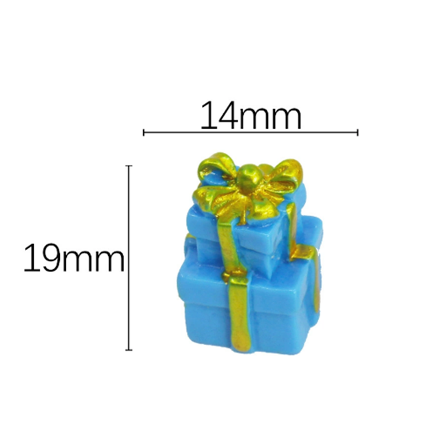 resin christmas gift micro landscape decoration