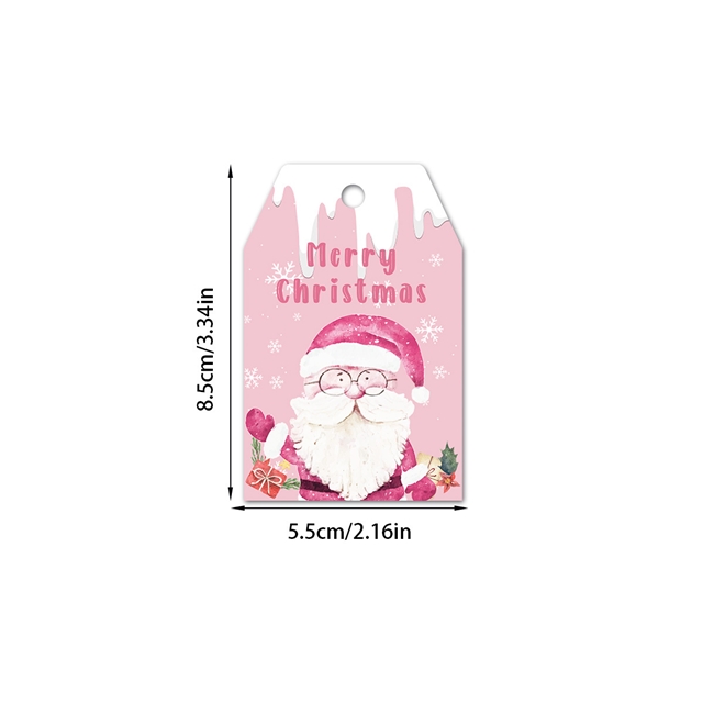 Christmas decoration card hanging pendant