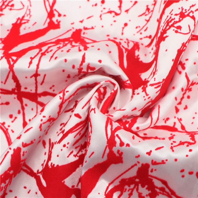 velvet blood satin fabric