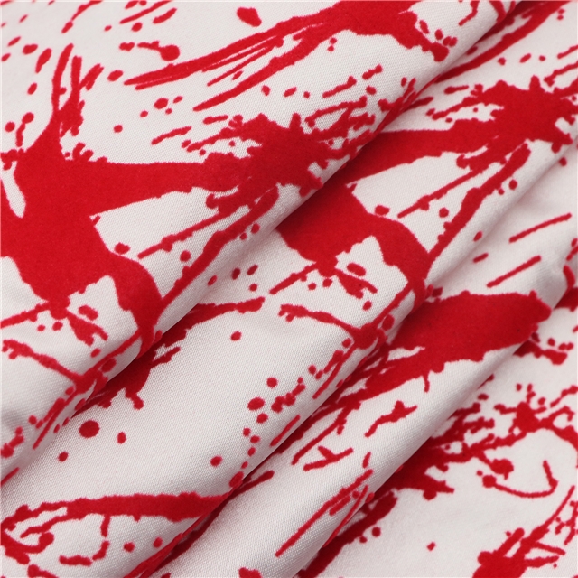 velvet blood satin fabric