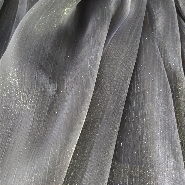 plain starry sky organza fabric