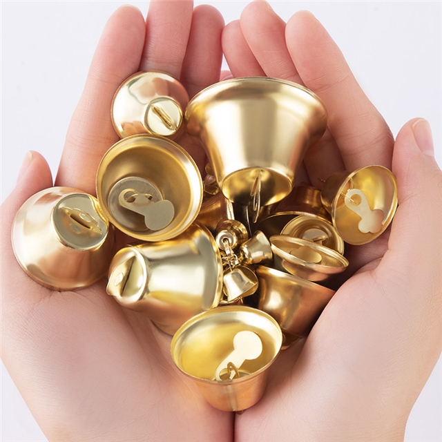 iron Vintage Horn Bell Christmas Bell Accessories