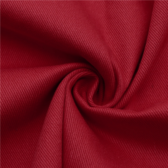 100% cotton cotton twill combed cotton colored denim fabric 4# red,50*150cm(19.7*59.1