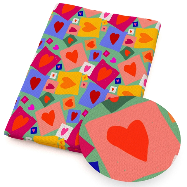 polyester cotton valentine
