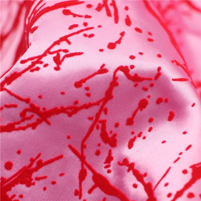 velvet blood satin fabric