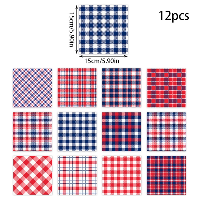 American Independence Day gift wrapping paper set