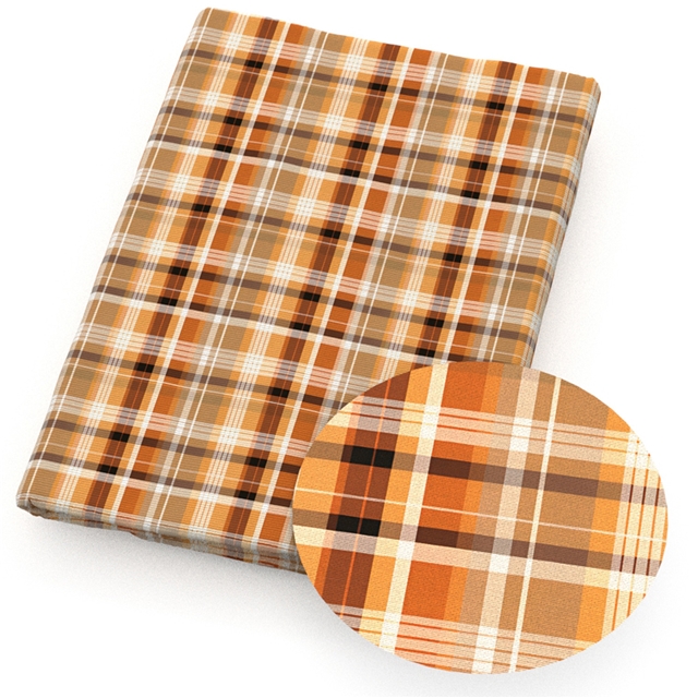 polyester cotton plaid flower series polyester cotton fabric set (10 pcs/set) polyester cotton fabric,50*45cm(19.7*17.7