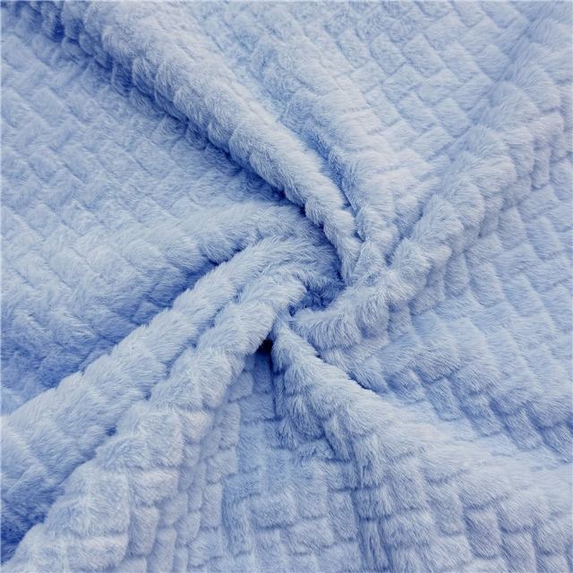 plain embossed checkered woven velvet fabric 5#,50*170cm(19.7*66.9