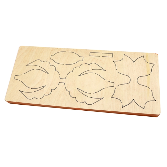wooden bowknot diy wooden kinife mold 