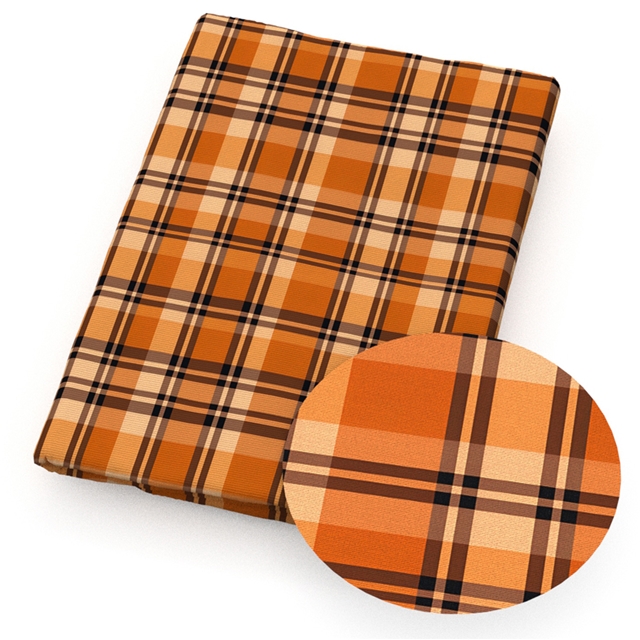 polyester cotton plaid flower series polyester cotton fabric set (10 pcs/set) polyester cotton fabric,50*45cm(19.7*17.7