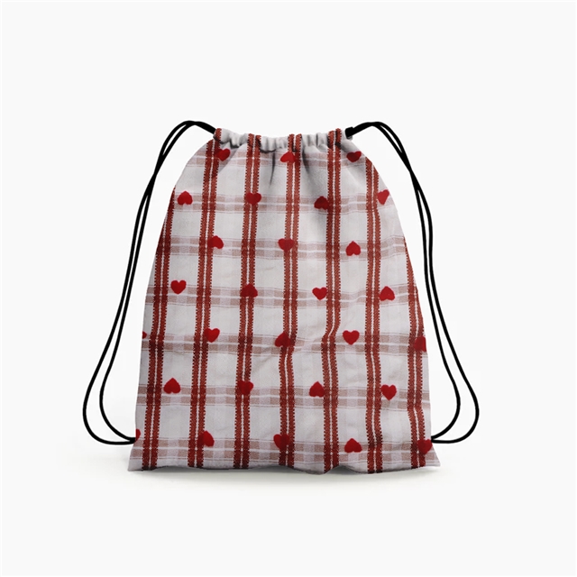 velvet heart striped plaid polyester fabric