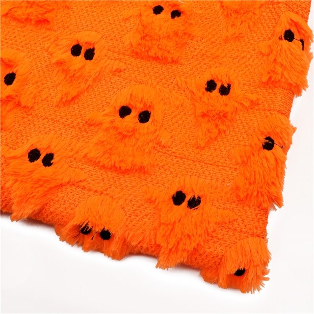 halloween ghost 3d pv velvet fabric 5#,50*140cm(19.7*55.1