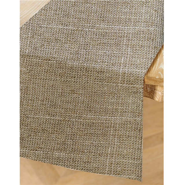 gold thread weaving linen fabric