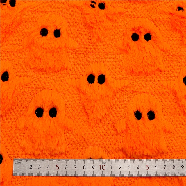 halloween ghost 3d pv velvet fabric