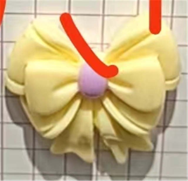 plastic/resin bows 3d resin accessories