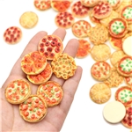cute pizza 3d resin accessories