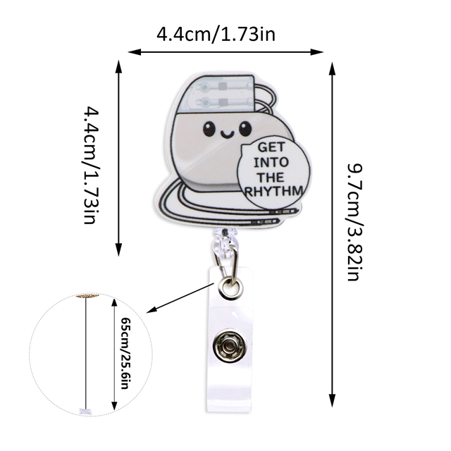acrylic+plastic acrylic easy pull retractable buckle