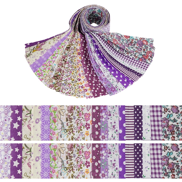 100% cotton floral series 100% cotton sliced fabric set roll  (20 styles/roll,each style 2 strip)